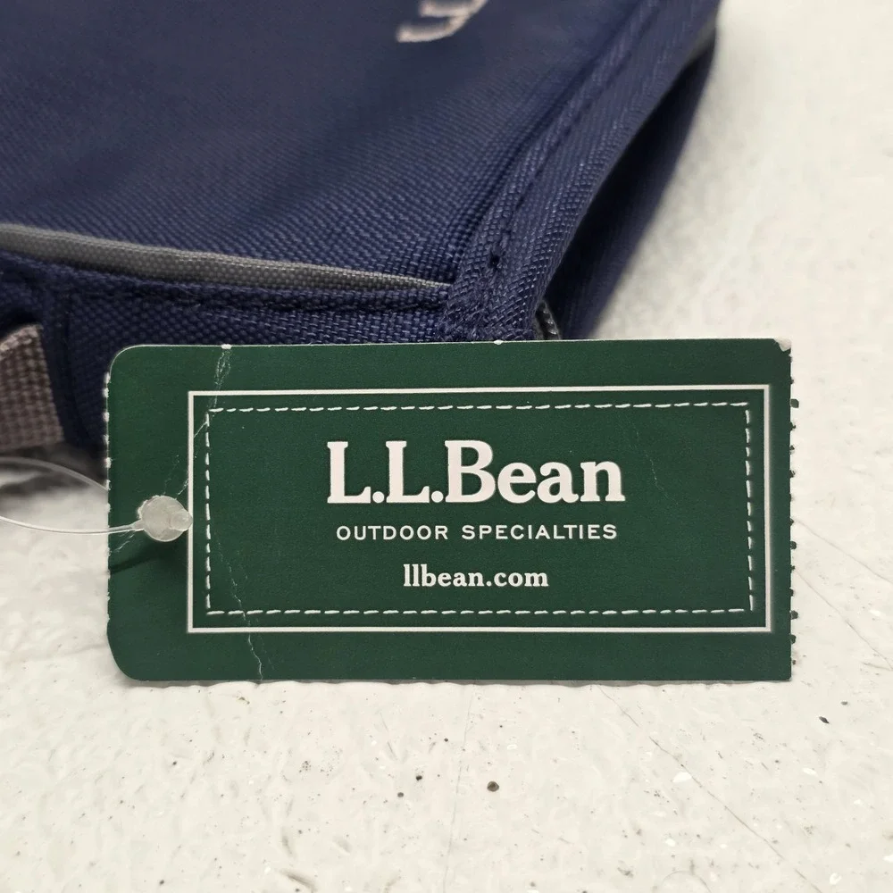 LL Bean Travel Passport Ticket Organizer III Wallet - Night Blue BRAND NEW